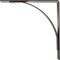 Ekena Millwork Morris Steel Bracket, Hammered Dark Bronze 3"W x 16"D x 16"H BKTM03X16X16MOHDB - alternate 9